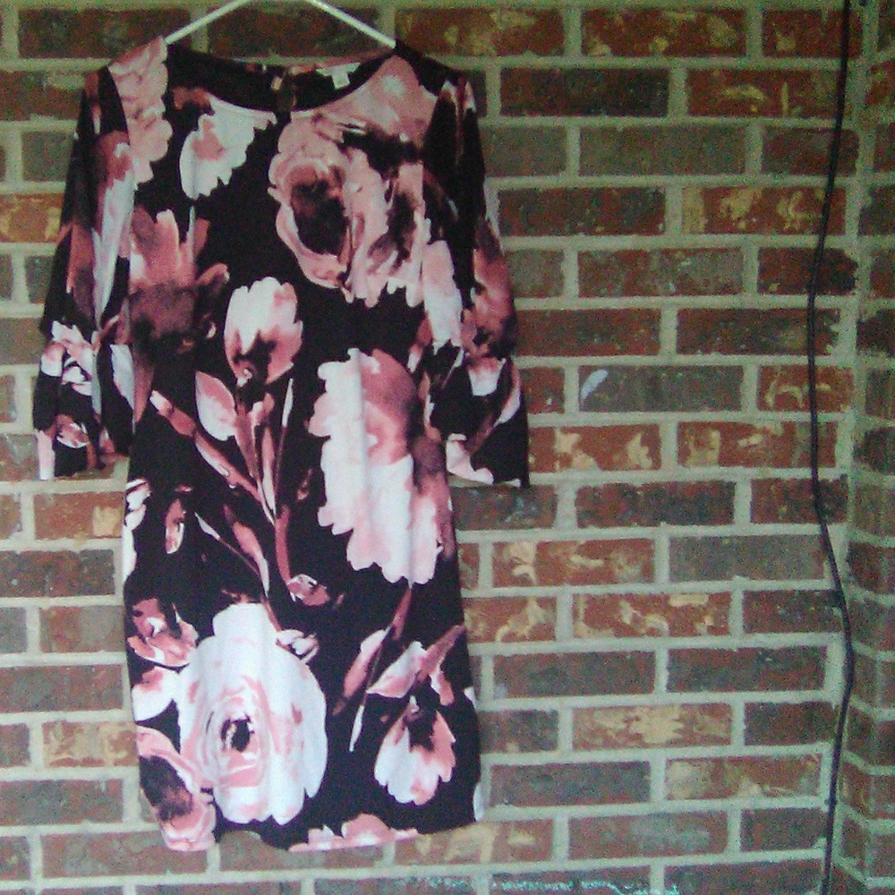 Cato Watercolor floral dress